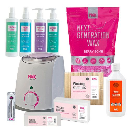 FACE & BODY Waxing Set with Next Generation Wax & 800 ml heater (incl. 10% discount)